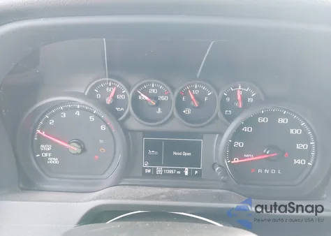 2021 Chevrolet Silverado 1500 4Wd Double Cab Standard Bed Custom из США, поврежденный, VIN 1GCRYBEK8MZ377733